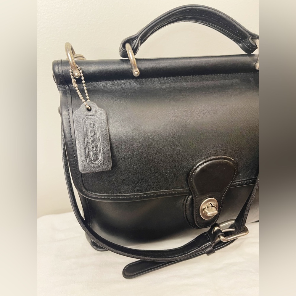 Vintage 90s Coach Willis Convertible Satchel #9927 - Picture 3 of 10